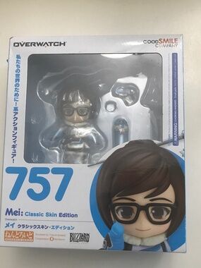 Nendoroid Overwatch Mei Classic Skin Edition‎ #757 New In box